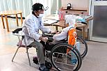 定期的な口腔衛生状態・口腔機能の評価、実施しております。「歯科検診風景」